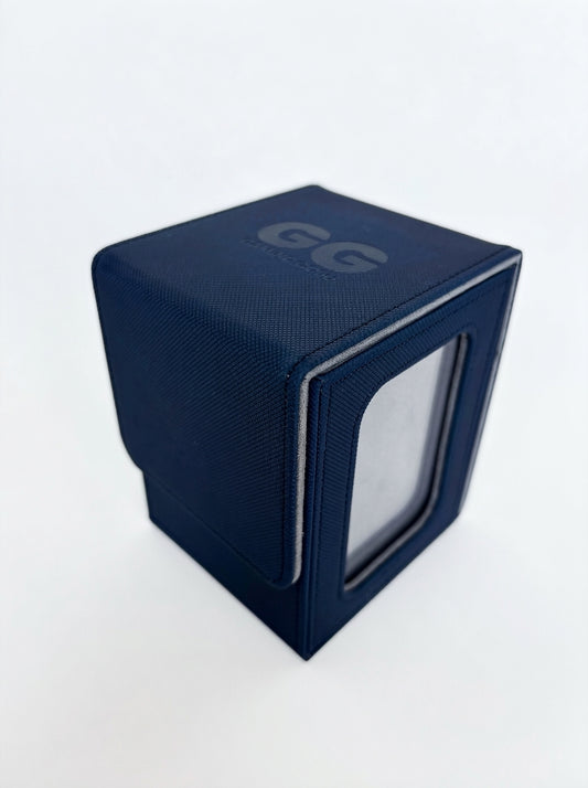 Tap Deck Commander Deck Box (Navy Blue)
